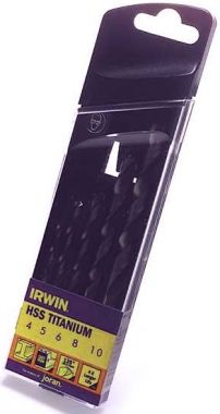 Набор сверл по металлу HSS Titanium 5 шт (560 гр) Irwin 10502604 ― IRWIN