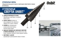 Бор-фреза по металлу коническая Unibit 3М мм (6-18) Irwin 10502852