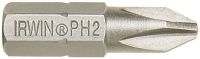 Вставка Philips 1/4" 25 мм 2 шт (PH2) Irwin 10504388